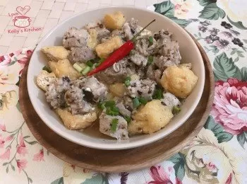 [家常小菜] 蒜蓉豆豉豆卜蒸排骨