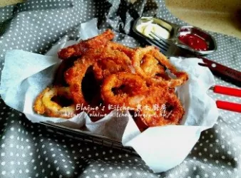 炸洋蔥圈