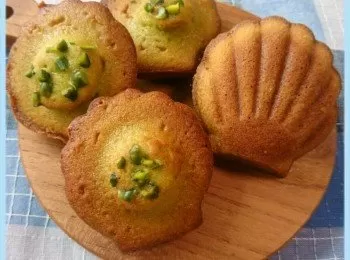 開心果瑪德蓮蛋糕 Pistachio Madeleines