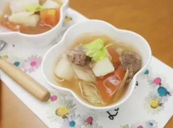 用電鍋煮"羅宋湯"~鮮甜湯頭真好喝!!