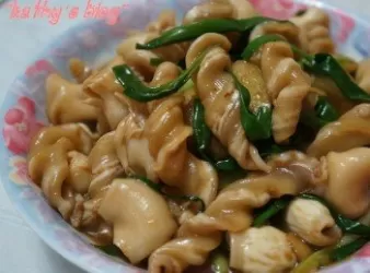 蠔油薑葱炆魚標