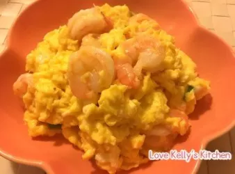 [家常小菜] 滑蛋炒蝦仁