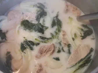 杏汁白菜豬肺湯