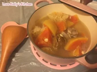 [滋潤湯水篇] 木瓜雪耳百合南北杏豬展湯