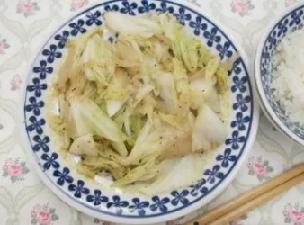 奶油黑胡椒高麗菜-鐵板燒料理必點!!