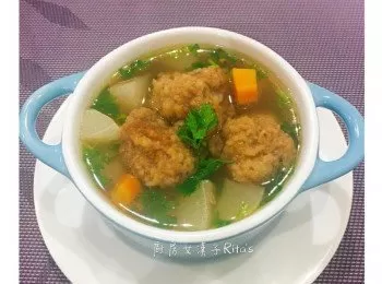 蘿蔔排骨酥湯