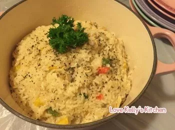 白汁蜆肉意大利飯