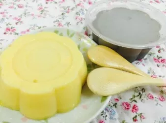 零失敗！香滑芒果鮮奶凍 & 黑芝麻紅糖奶凍