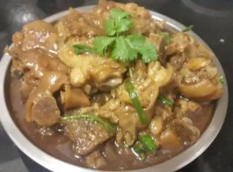 瑞士雞汁魚肚燜豬腳