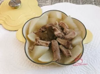 清湯蘿蔔豬肋條