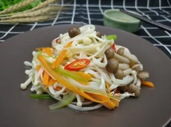 涼拌甘菇雜菜