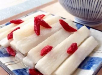 冰糖涼拌杞子山藥