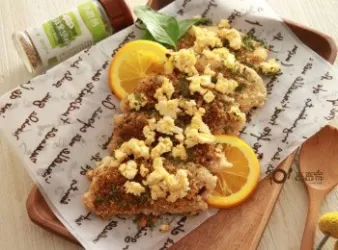 小烤箱食譜-乳酪鹹蛋雞肉排by戀戀家