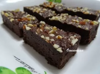 杏仁朱古力布朗尼 