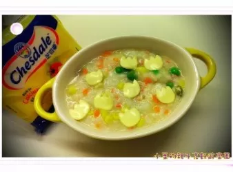起司蟹肉粥
