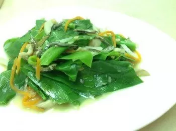 梅子豆腐乳炒山蘇