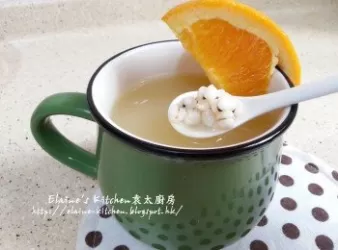 香橙薏米水
