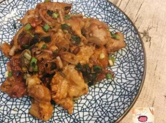 [簡易小菜] 香蔥爆豬柳