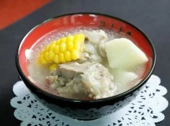 鮮淮山豬骨湯