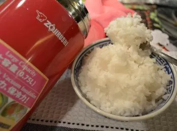 用保溫瓶煮飯