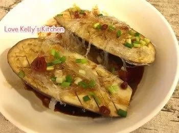 [簡易慳家餸] 辣味茄子蒸粉絲