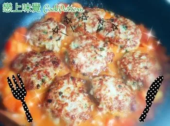 【韓。味。道】蕃茄泡菜燴肉餅