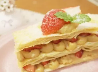 絕不失敗「草莓千層派」簡單享用甜蜜滋味❤