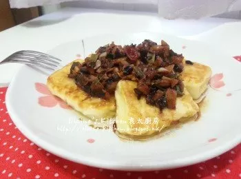 蒜蓉豆豉拌雞蛋豆腐 