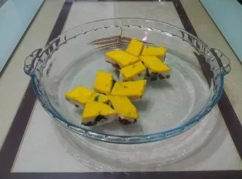 三色蒸蛋