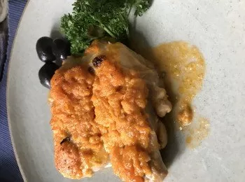 葡萄牙秘製醬汁焗雞脾 - Frango no forno com molho especial