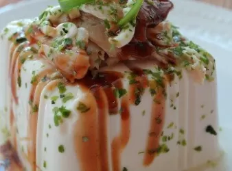 日式大板燒汁豆腐