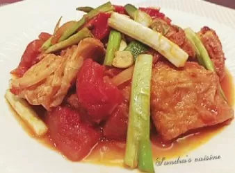 茄汁燒豆包