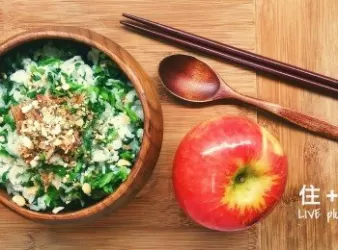 5分鐘豆苗菜飯