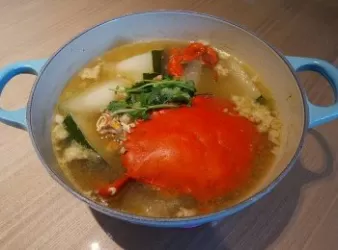 蟹肉瑤柱冬瓜湯