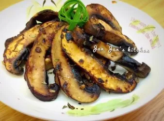 簡易煎燒烤菇