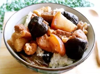 蔭瓜香菇魯肉飯