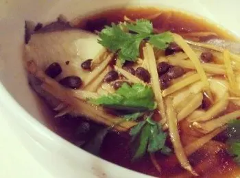 清蒸豆鼓鱈魚