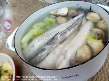 旺菜九肚魚粉絲鍋