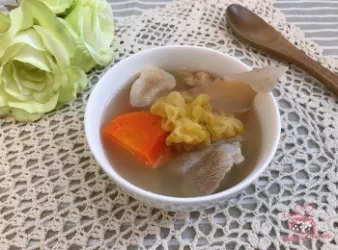 [滋潤湯水] 黃耳無花果淮山豬展湯