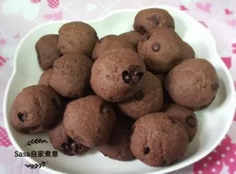 親子朱古力粒麻薯波波
