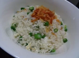 玉蘭瑤柱蛋白炒飯