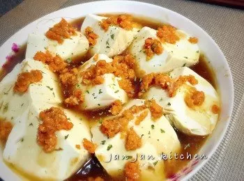 蟹皇蒸豆腐