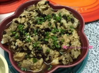 豆豉蒜蓉蒸排骨豆卜