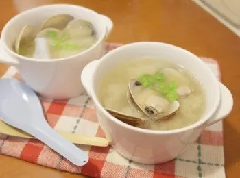 味噌蛤蠣湯!! - 好簡單，清爽好鮮甜!