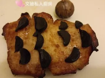 黑蒜香茅焗豬頸肉【黑蒜健康新煮意】