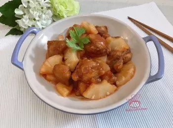 [開胃小菜] 菠蘿甜酸雞球