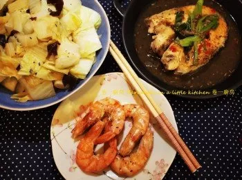 [La Rose 玫瑰鍋無油食譜] 鰹魚汁煎蝦