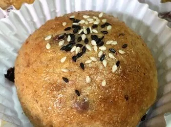 黑糖提子麥包（湯種）